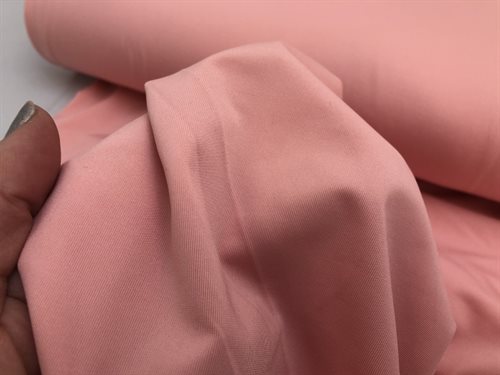 Microfiberjersey - lækker, antistatisk og meget strækbar i fræk melon